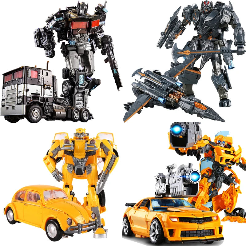 Transformation Toys BMB BAIWEI OP Commander Bumbleb Hound Shockwave Grimlock Prowl Ironhide Action Figure Deformed Robot KID Gif