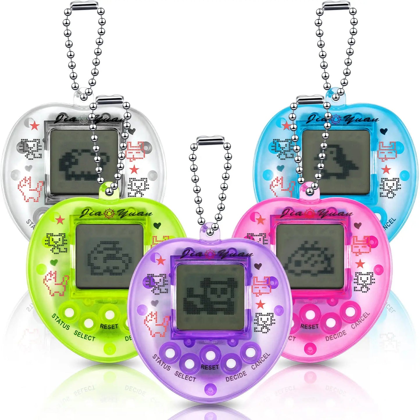 Tamagotchi Kids Electronic Pet Game - Handheld Virtual Digital Console Toy, Russian German Spanish Polish Gift