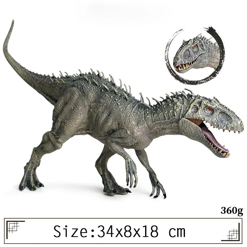 Simulation Dinosaur Jurassic Ocean World Indominus Rex Collection Animal Figure Toys Realistic Large Dinosaur Model Decoration