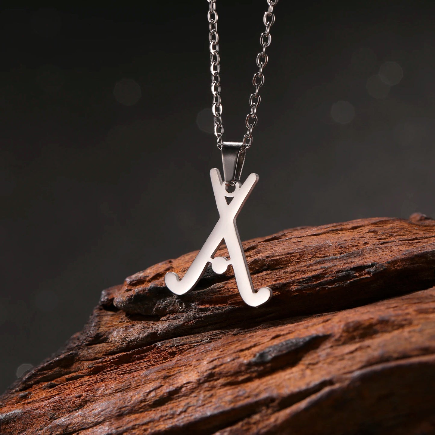 Hockey Pendant Stainless Steel Necklace Men's And Women's Fashionable Casual Sports Birthday Gift Jewelry Gift New Style