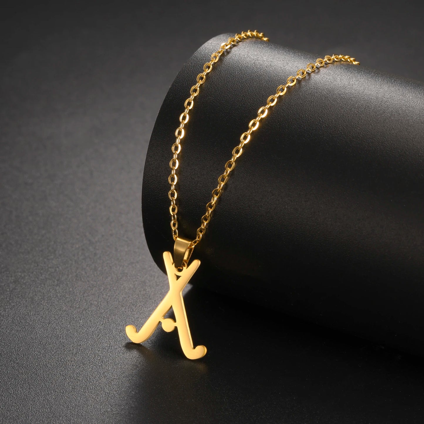 Hockey Pendant Stainless Steel Necklace Men's And Women's Fashionable Casual Sports Birthday Gift Jewelry Gift New Style