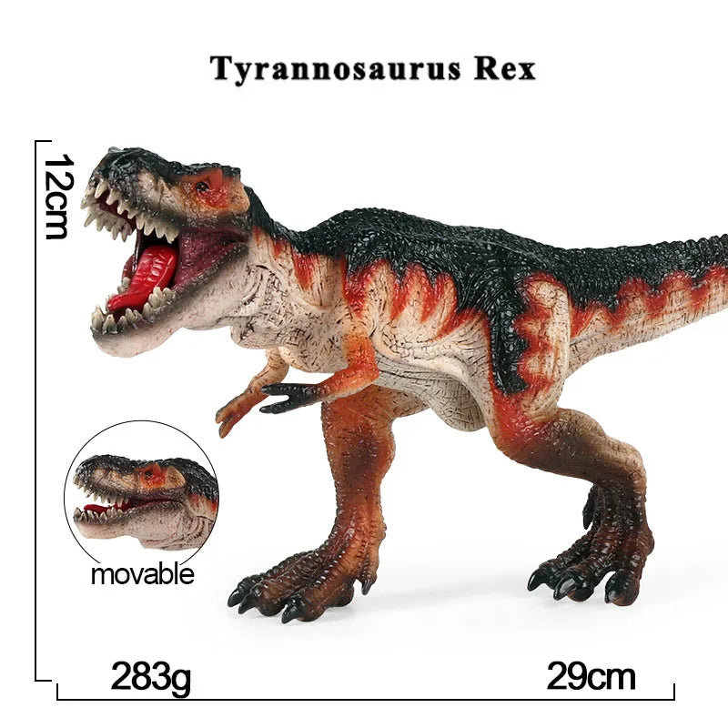 Simulation Dinosaur Jurassic Ocean World Indominus Rex Collection Animal Figure Toys Realistic Large Dinosaur Model Decoration