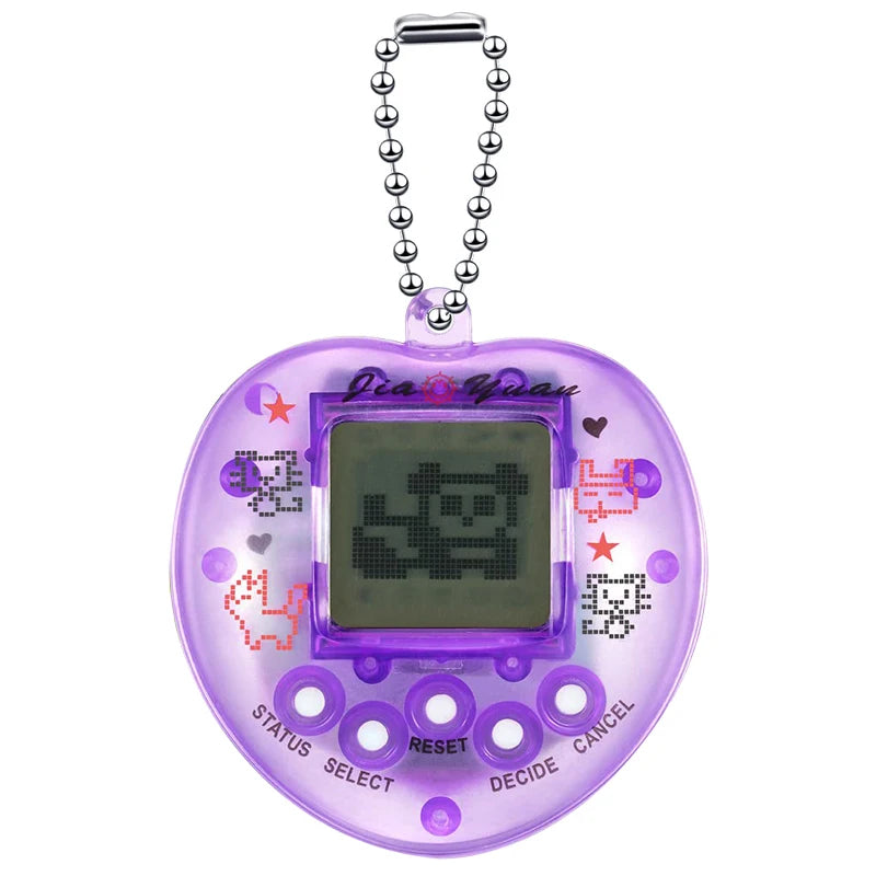Tamagotchi Kids Electronic Pet Game - Handheld Virtual Digital Console Toy, Russian German Spanish Polish Gift