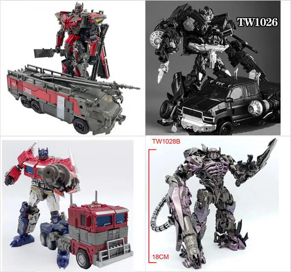 Transformation Toys BMB BAIWEI OP Commander Bumbleb Hound Shockwave Grimlock Prowl Ironhide Action Figure Deformed Robot KID Gif