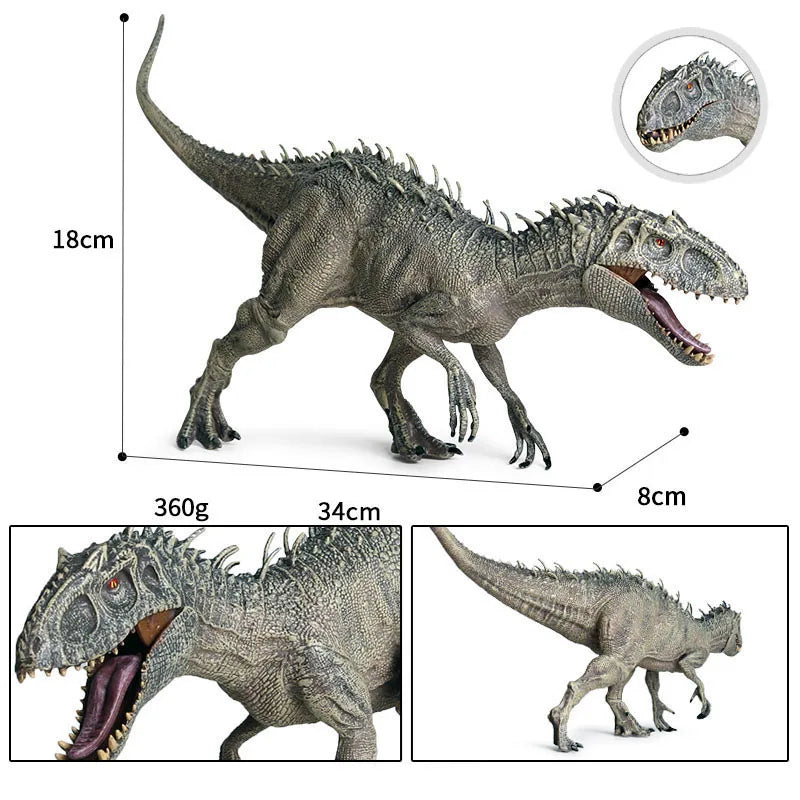 Simulation Dinosaur Jurassic Ocean World Indominus Rex Collection Animal Figure Toys Realistic Large Dinosaur Model Decoration